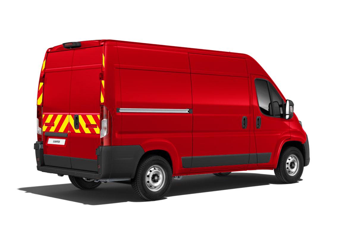 Kit de balisage prédécoupé partiel POMPIER AVERY IVECO DAILY 2024
